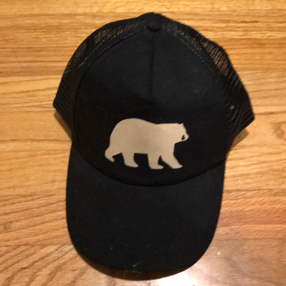 California bear mesh nwot never worn hat